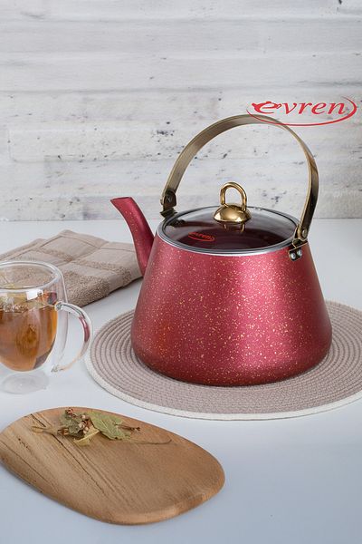 Evren RED BUCKET KETTLE - 2 LT