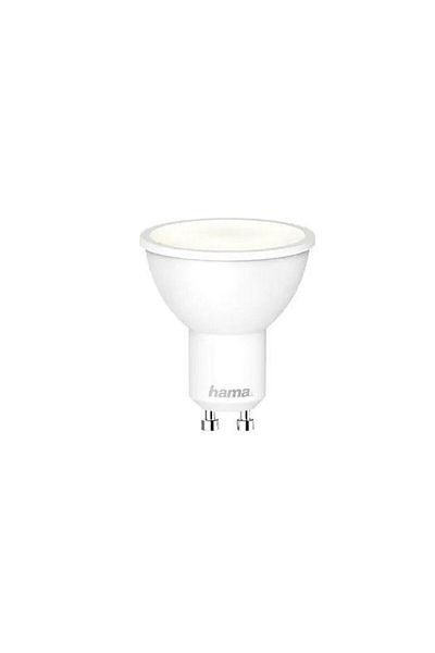 Hama Bec LED Smart Hama 176582, Control Vocal/Aplicatie, GU10, 5.5W, Clasa F (Alb)