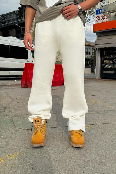 Flaw Wear Adjustable Leg Basic Baggy Sweatpants