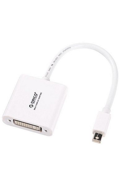 Orico Adaptor Orico DMP3D-WH, miniDisplay port - DVI-D (Alb)