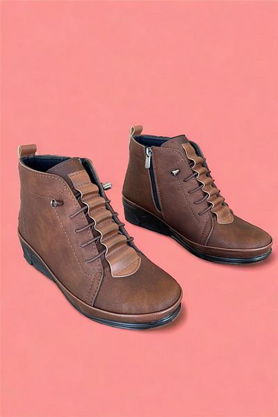 Liger Γυναικείες μπότες με φερμουάρ Smart Lace-Up TABA