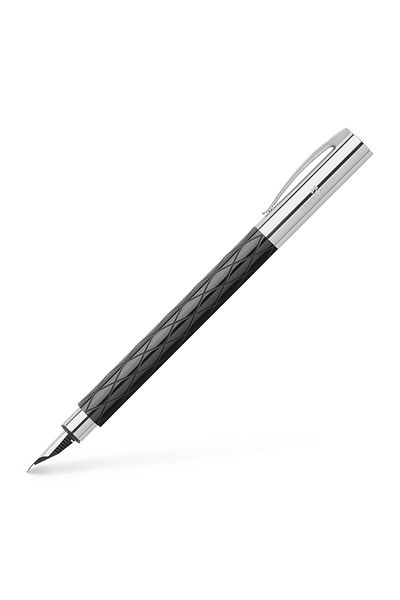 Faber Castell Fountain Pen Ambition Rhombus Black F Faber-Castell