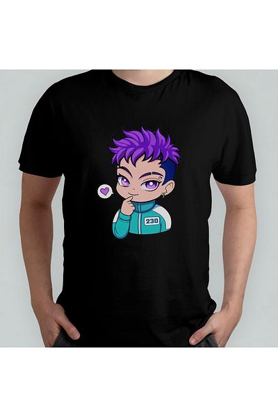Pixxa Μπλουζάκι Thanos Unisex Cotton Crew Neck Model 3