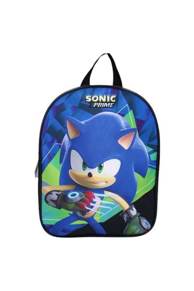 Sonic Multicolored schoolbag, 29x22x9 cm, Prime Time, Sonic