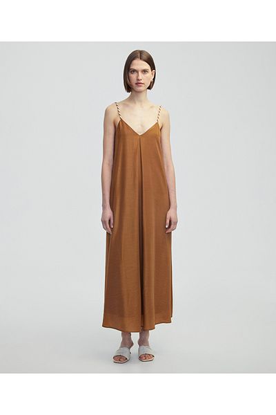 İpekyol Contrast Wrap Strap Dress
