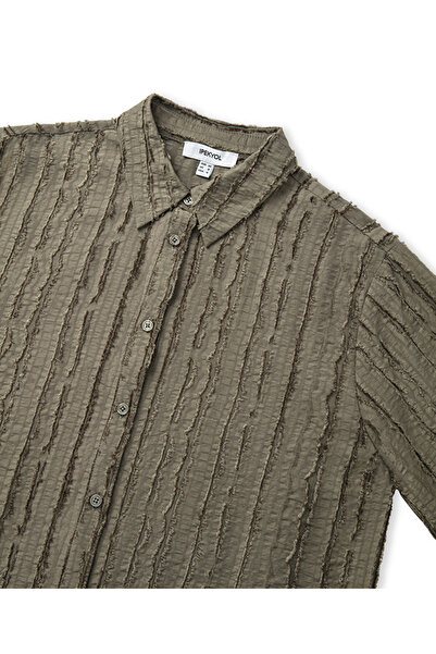 İpekyol Textured Off Shoulder Shirt