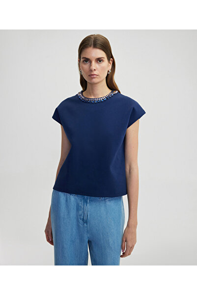 İpekyol Kontrast aksesuarlı tişört