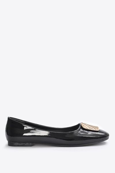 Vizon Ayakkabı Women's Black Ballerina Vzn25Y-006 Shoes