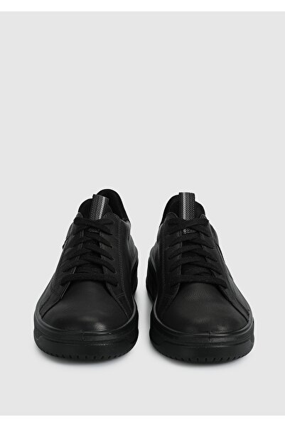 Legero Siyah Deri Kadın Sneaker