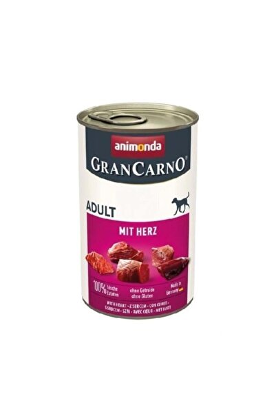 Animonda Grancarno Sığır Etli Ve Yürekli Yetişkin Köpek Konservesi 400gr