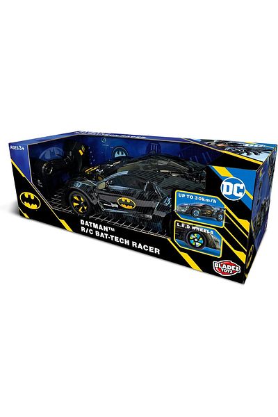DC Batman Vehicle Bat Tech 1:10 Scale RC Car BTDC RC4