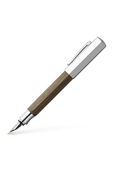 Faber Castell Fountain Pen Ondoro Oak Wood F Faber-Castell