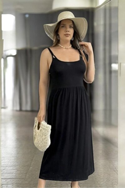 yagmurberen ROCHIE DE VISCOSĂ DE BUMBAC CU FUSTA CU BRETE