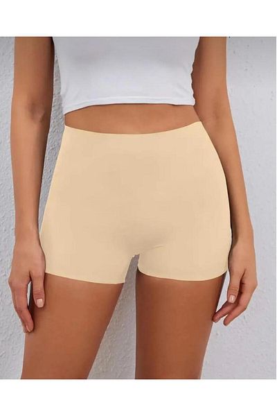 FİT WOMEN Γυναικείο Boxer Recovery Non-marking Seamless Knitted Boxer (χρώμα δέρματος)