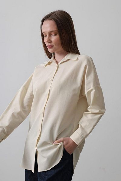 leyla sanat sanata yeni bir bakış açısı Leyla Sanat a New Perspective on Art Long Sleeve Shirt - Ecru
