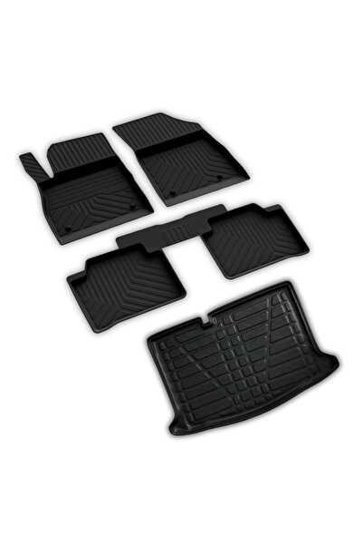 ferrous autoaccessories Nissan Micra Ferrous 4D Paspas ve 3D Bagaj Havuzu 202...