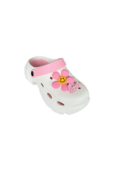 Liger Sandale de damă cu talpă confortabilă, CREAM-POWDER