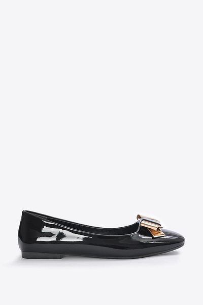 Vizon Ayakkabı Women's Black Ballerina Vzn25Y-009 Model Men's Shoes