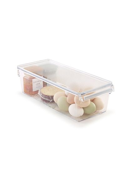Prima Nova Refrigerator Organizer Cabinet Organizer Shelf 290*150*100 mm Transparent