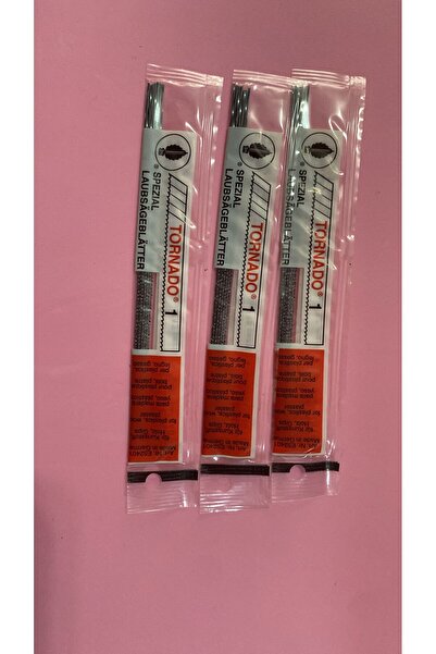 Eberle Tornado Yuvarlak Ahşap Kıl Testere Ucu No 1 (12 Adet)