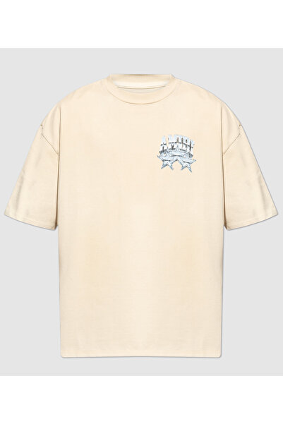 Amiri Ma 3 Stars Oversize Fit T-Shirt