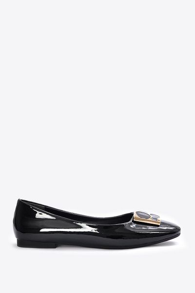 Vizon Ayakkabı Women's Black Ballerina Vzn25Y-013 Model Shoes