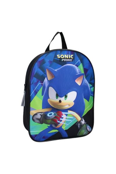 Sonic Multicolored schoolbag, 29x22x9 cm, Prime Time, Sonic