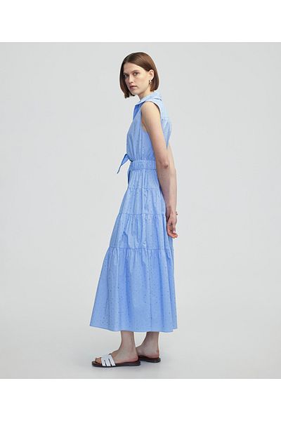 İpekyol Hotfix Printed Poplin Dress