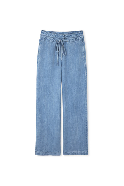 İpekyol Belden bağlamalı denim pantolon