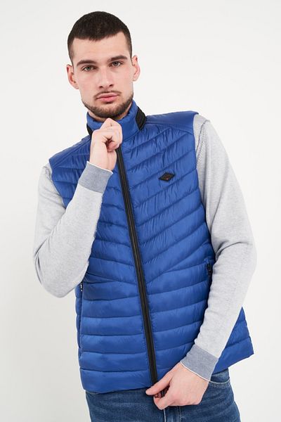 Lee Cooper Men's vest with pockets and logo