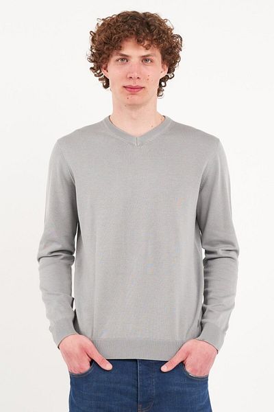 Kenvelo Men's solid-color sweater