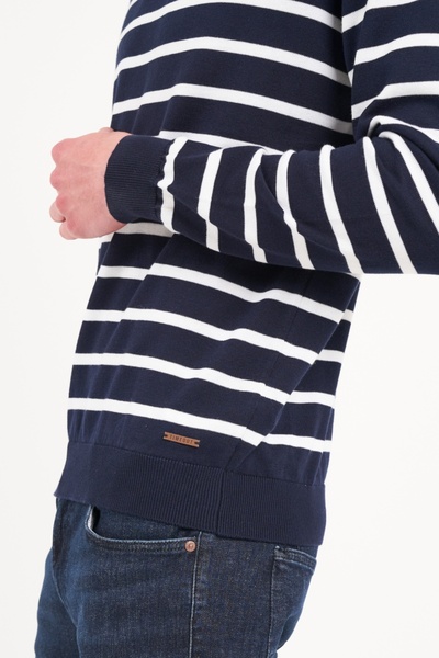 Timeout Men's sweater with striped pattern