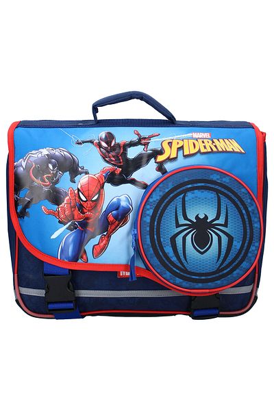 SPIDERMAN Multicolored schoolbag, with 3 compartments, 34x37x17 cm, Own Your Destiny, Spiderman