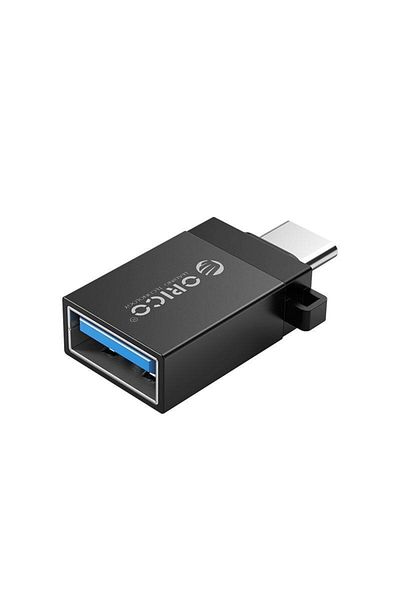 Orico Adaptor OTG Orico CBT-UT01, USB 3.0 Type-C mascul USB Type-A femela (Negru)