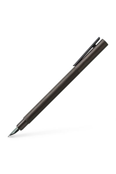 Faber Castell Fountain Pen Neo Slim Aluminium Black M Faber-Castell