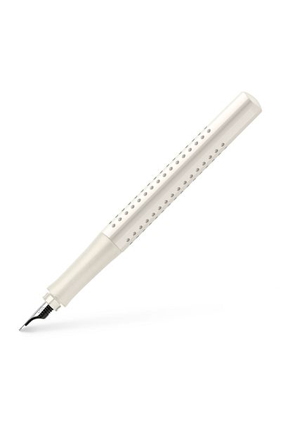 Faber Castell Fountain Pen Grip 2010 White Coconut F Faber-Castell