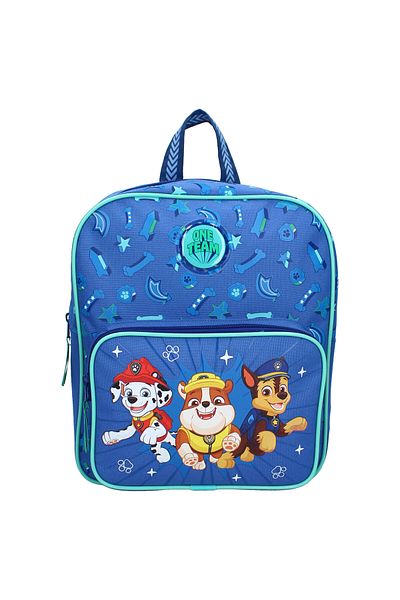 PAW PATROL Multicolored backpack with two compartments, 29x25x9 cm, Pups On The Go, Paw Patrol