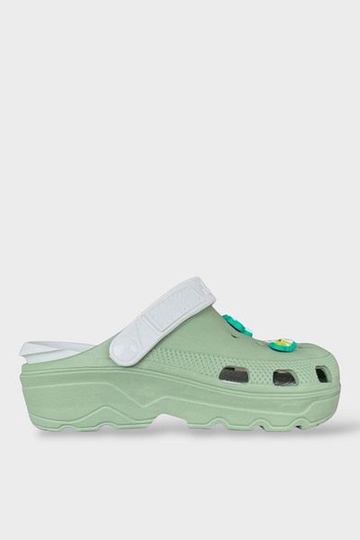 Liger Sandale Eva pentru damă cu talpă confortabilă, verde apă