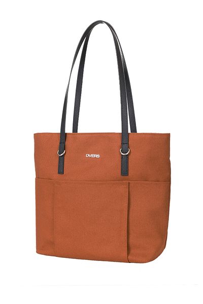 D'VERS Tile Women's Water Repellent Canvas 3 Pocket 13 - 14.9 Inch Casual Shoulder and Laptop Bag