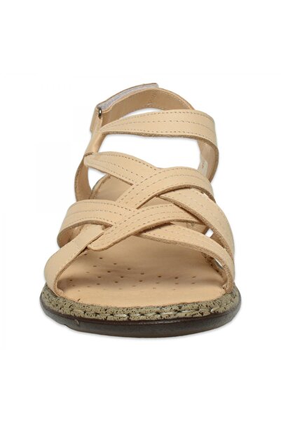 Mammamia D25Ys-2530 Daily Beige Women's Sandals