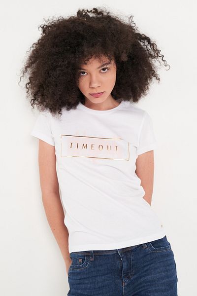 Timeout Women's T-shirt with logo print