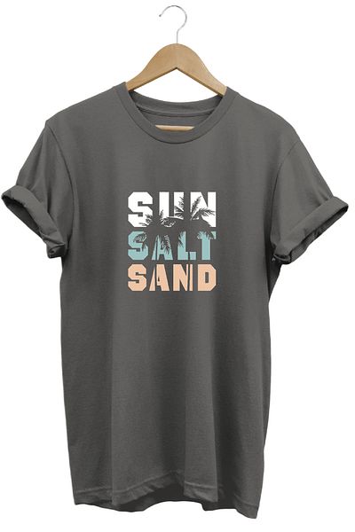 remonz Μπλουζάκι Sun Salt Sand Printed 100% Βαμβάκι