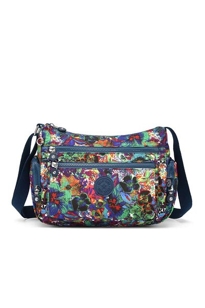 SMART BAGS Geantă de damă Crinkle Fabric Genți inteligente 1115 Petunia