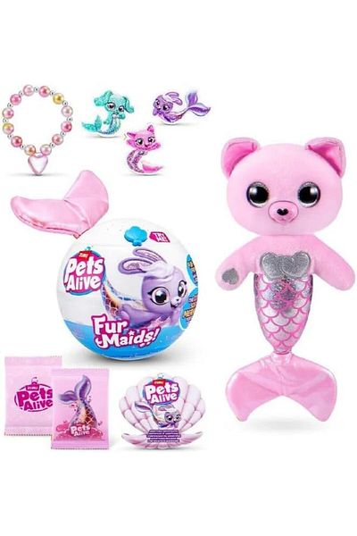 Zuru Pets Alive Furmaids Stuffed Animals 9555