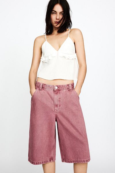 Bershka Skater Bermuda jorts