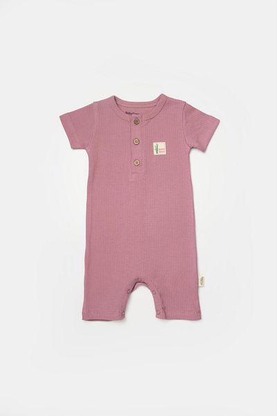 BabyCosy Organic Wear Set of 2 short Bamboo overalls, pink, BabyCosy, 50% cotton+50% bamboo