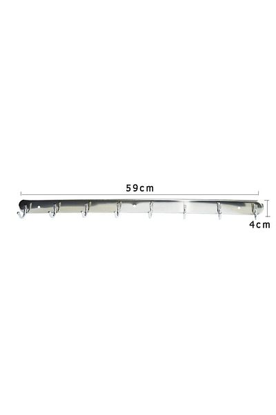 Generic Multipurpose wall hook with 8 hooks
