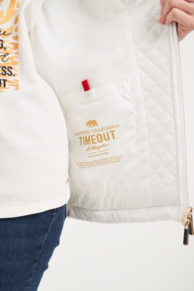 Timeout Women's jacket with logo and pockets