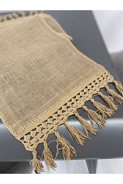 Parla Life Πλεκτό μοτίβο γιούτας Runner 40x120 cm (προσαρμοσμένο μέγεθος)