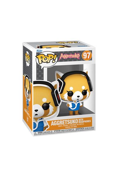 Funko بوب! سانريو: دمية أغريتسوكو مع سماعات رأس من الفينيل
